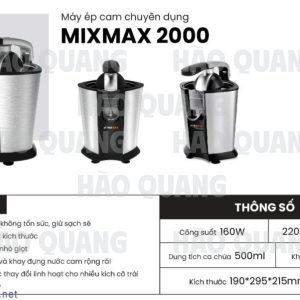 Alternative view of Máy ép cam chuyên dụng Mixmax 2000