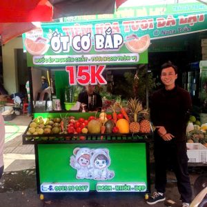 Alternative view of Xe Đẩy Cà Phê Mang Đi Thẩm Mỹ